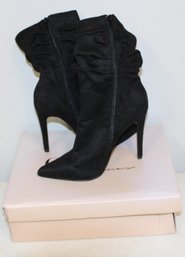 Olivia Black Womens Boots Size 8