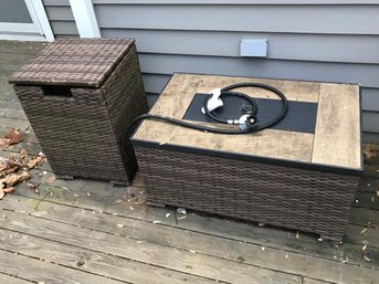 Propane Gas-fired Fire Pit Table