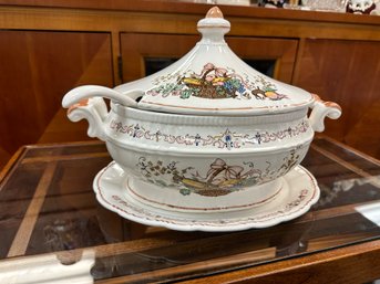 4 Piece Soup Tureen From Japan