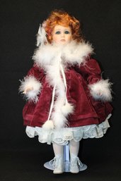 Vintage Special Edition Porcelain Doll By Mann 1995