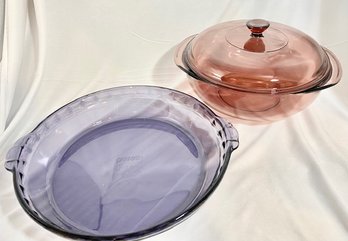 Shades Of Purple Pyrex Duo
