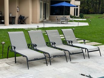 4 Outdoor Patio Chase Lounge Chairs