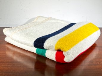 Hudson Bay Fleece Throw Blanket