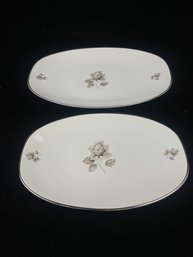 Quality Crafts Fine Porcelain China Platters