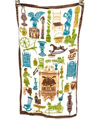 Vintage Bicentennial Americana Tea Towel