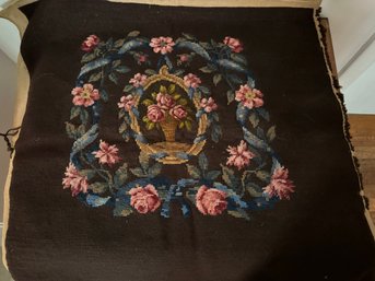 Floral Needlepoint