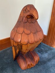 Caribbean Wood Hand Carved Eagle