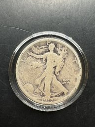 1917-S Walking Liberty Silver Half Dollar