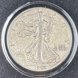 1943 Walking Liberty Silver Half Dollar