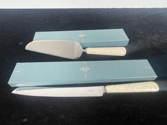 Lenox Wedding Cake Server And Knife Set