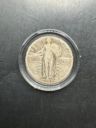 1928-S Standing Liberty Silver Quarter