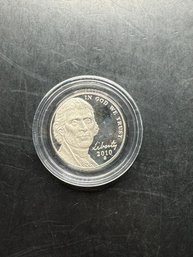 2010-S Uncirculated Proof Jefferson Nickel