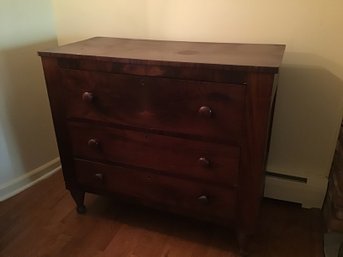 Empire Mahogany Chest Of Drawers