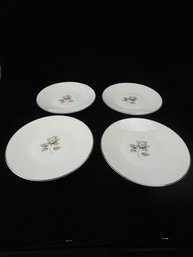 Quality Crafts Fine Porcelain China 8 Inch Dish Set