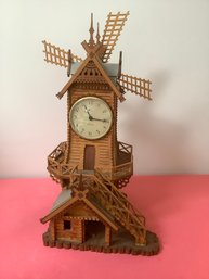 Seth Thomas Windmill Scroll Saw Plan Clock