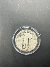 1925 Standing Liberty Silver Quarter