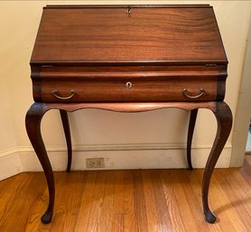 R.J. Horner & Co. Drop Front Writing Desk