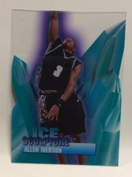 1996 Collector's Edge Allen Iverson Ice Sculpture Card
