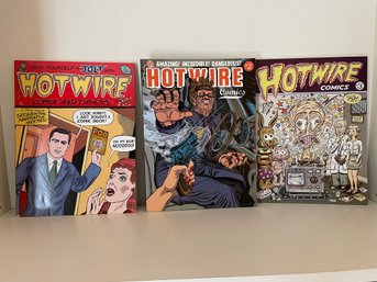 'Hotwire', 3 Large Comic Books. (B53)