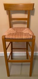 Single Counter Stool- Rush Seat