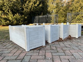 4 Large Marchioro Planter Boxes