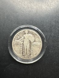 1929-D Standing Liberty Silver Quarter