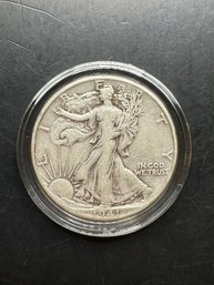 1941 Walking Liberty Silver Half Dollar