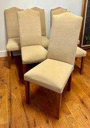 A Set Of 6 Dining Room Chairs - 25w X 18d X 41h