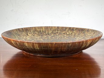A Large Art Ceramic Serving Platter