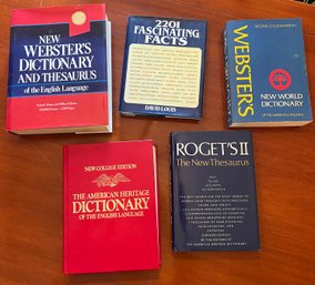 4 Dictionaries And An Interesting Facts Book