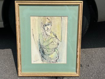 Signed French Lithograph