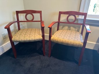 Pair Of Office Armchairs