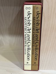 Jewish Art And Civilization Two Book Set In A Cloth Case - 1972