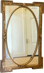 An Early 20th Century Gilt And Plaster Framed Empire Mirror