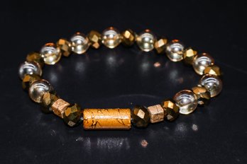 Golden Beads Bracelet