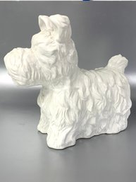 Large Urban Trends Scottish Terrier Dog Ceramic Figurine