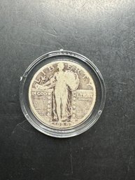 1929-S Standing Liberty Silver Quarter