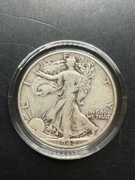 1942 Walking Liberty Silver Half Dollar