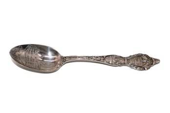 Sterling Silver City Hall Of Philadelphia -Souvenir  Spoon 27 Grams