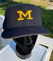 NWOT 100 Wool Michigan Wolverines New Era 'M' Hat