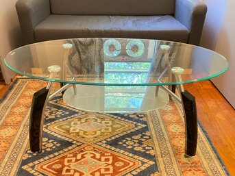Modern Tempered Glass Coffee Table