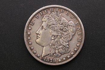 1879 Morgan Silver Dollar Coin