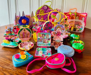 Large Collection Of POLLY POCKETS