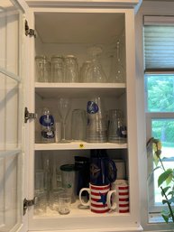 VINTAGE GLASSWARE, MUGS, TUMBLERS, ETC.