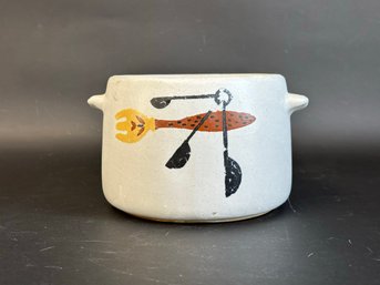 Vintage Mid-Century West Bend Ceramic Crock