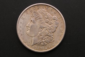 1889 Silver Morgan Dollar Coin