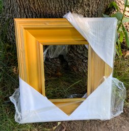 Nice Wood Gold Frame ~ 8 X 10 Inch Opening ~