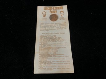 Lincoln-Kennedy Uncirculated Penny