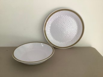 Citrus Grove Melamine Serving Bowl And Platter