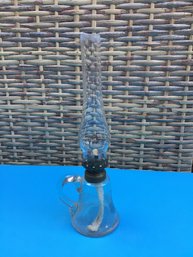 Small Glass Oil Lamp